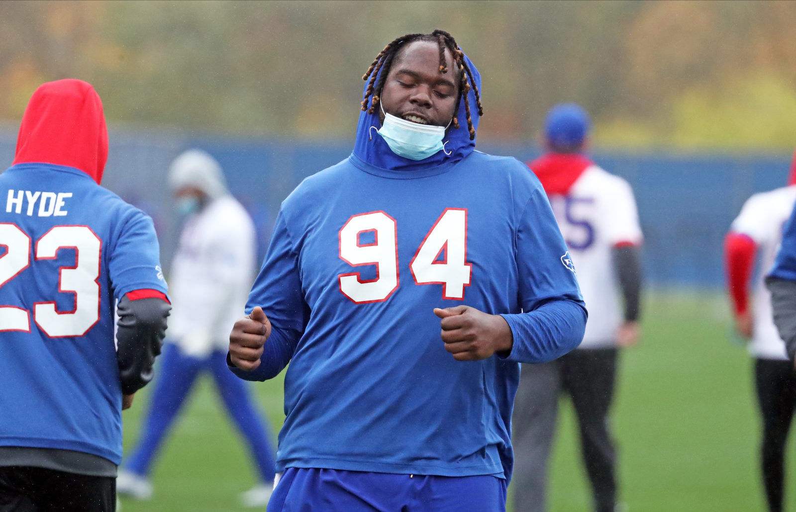 Buffalo Bills practice Oct. 21